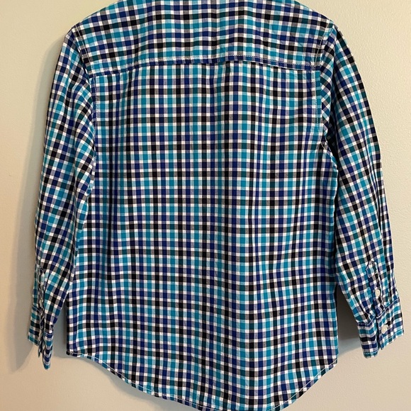 Gymboree Boys Plaid Button down shirt size 5-6 - Picture 3 of 3